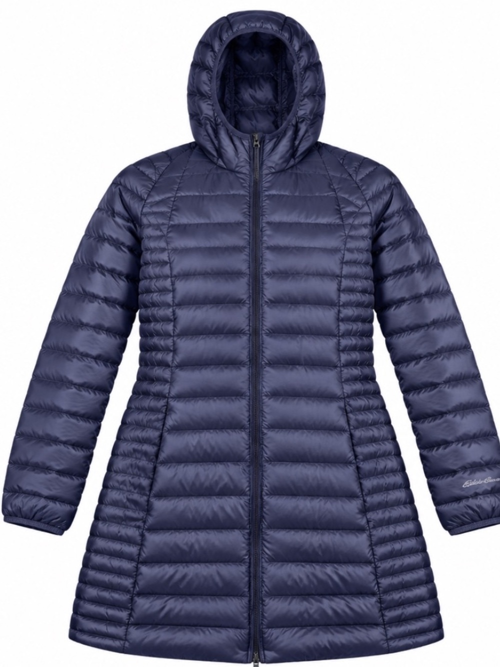 Eddie Bauer Women’s 2XL XXL Down Puffer Coat Jacket Hooded Down Full Zip